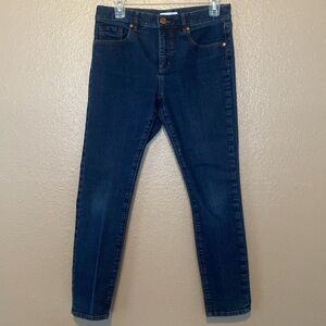 Loft Dark Wash Modern Skinny Jeans, size 8P. Great condition.
